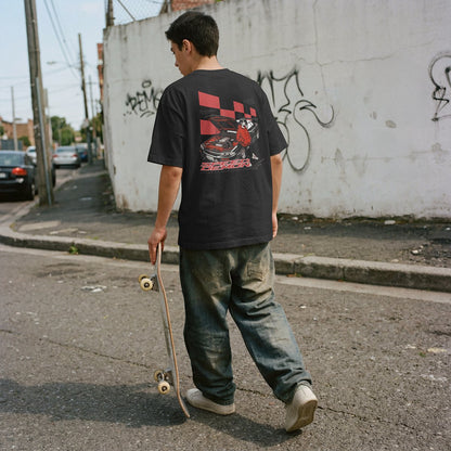 XABARWAN SPEED BACK Oversized T-Shirt