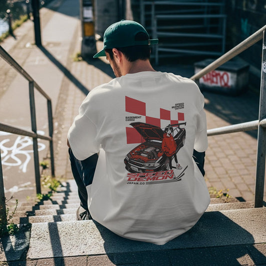 XABARWAN SPEED BACK Oversized T-Shirt