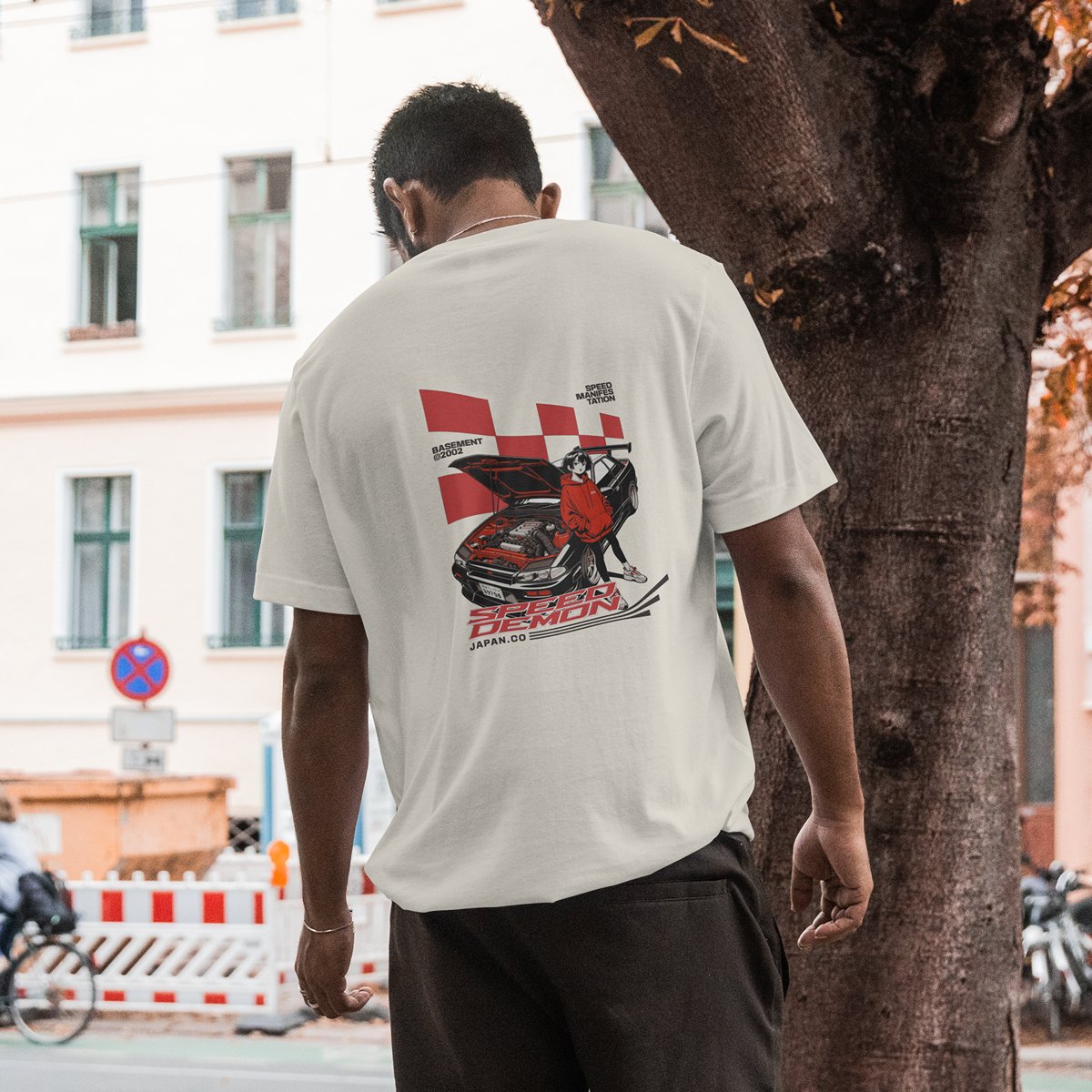 XABARWAN SPEED BACK Oversized T-Shirt