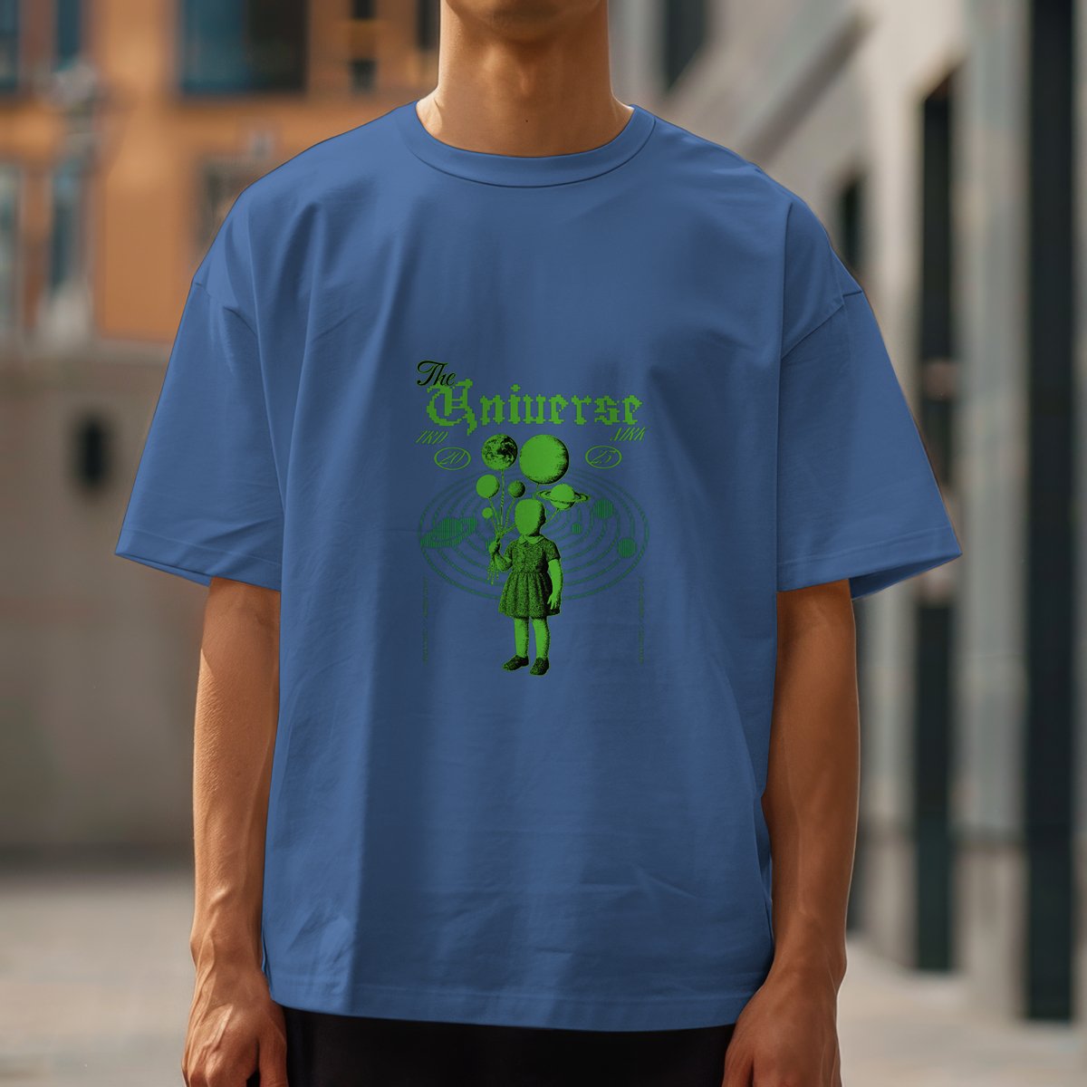 XABARWAN THE UNIVERSE Oversized T-Shirt