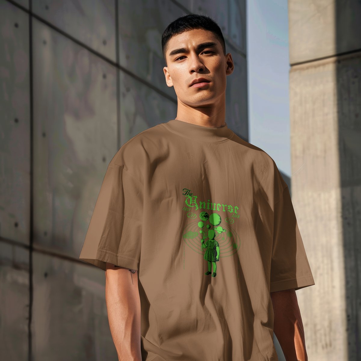XABARWAN THE UNIVERSE Oversized T-Shirt